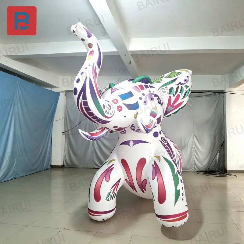 Inflatable Elephant, with blower, suitable for parade activities, inflatable animal costume decoration for elephant costumes