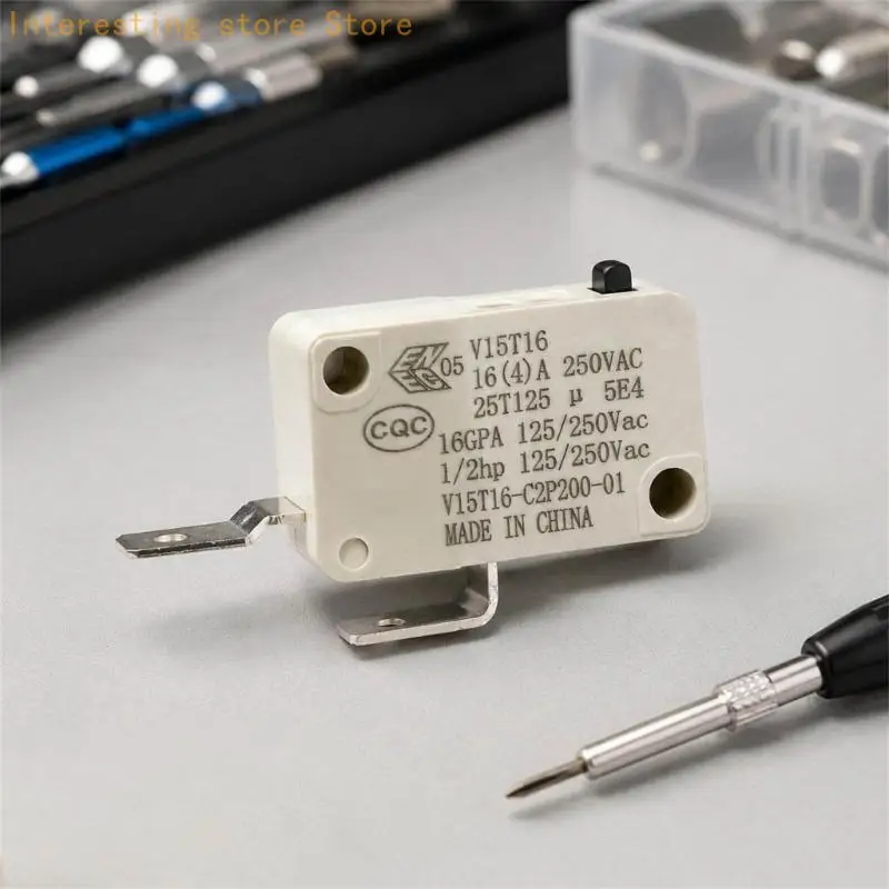 Industrielle Steuerkontakteinheit V15T16-C2P200-01 16A 250VAC 1NO Drucktastenteil für Endlagen, Gerätereparatur und 55KC – Detail 10