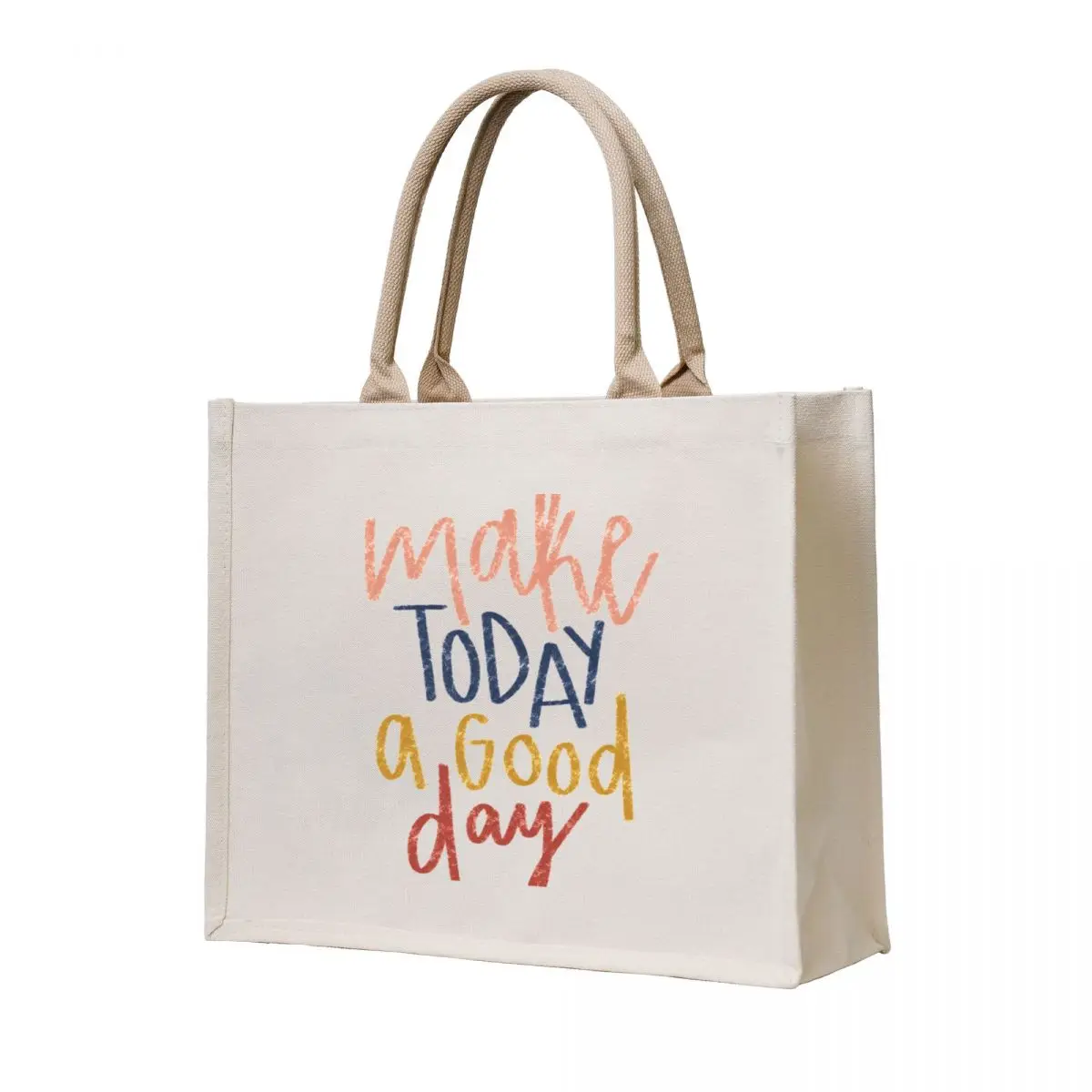 

Make today a good day Tote Bag Gift bag bag for beach Lady bags handbag