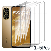 For Xiaomi Poco C71 5G Glass 1-5Pcs 9H Screen Protector For Poco C71 C 71 71C 6.88 Inch 2025 PocoC71 Tempered Glass Film Cover