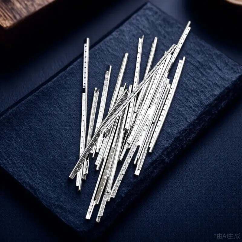 20Pcs Guitar Fret Wire Stainless Steel 2.2mm Reliable Wear Resistant Replacement Guitar Fingerboard Fret Accessories