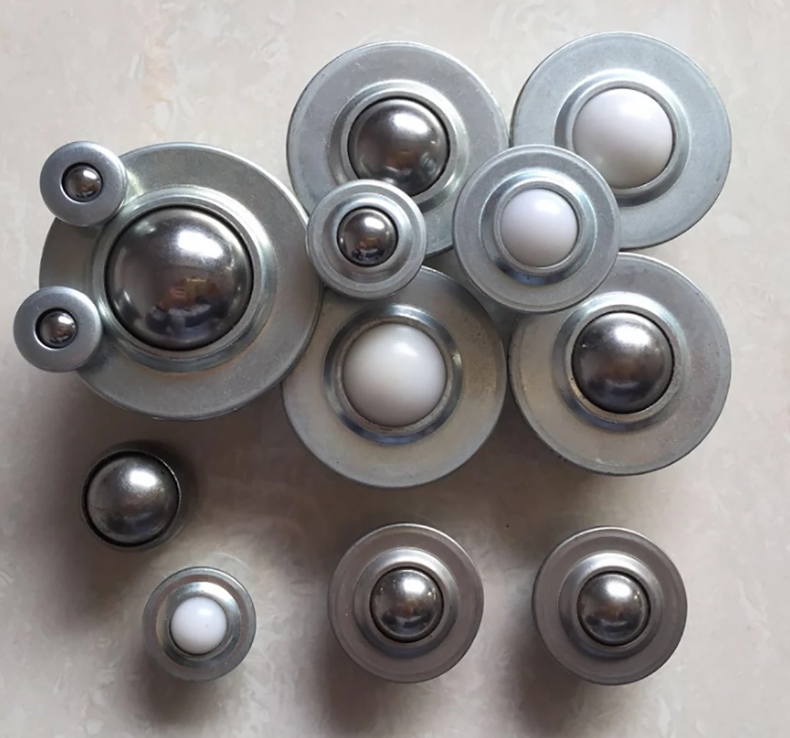 1Pcs Roller Ball Universal Wheel Metal Swivel Ball Caster Wheel Universal Round Wheel DIY Model Furniture Hardware Accessories