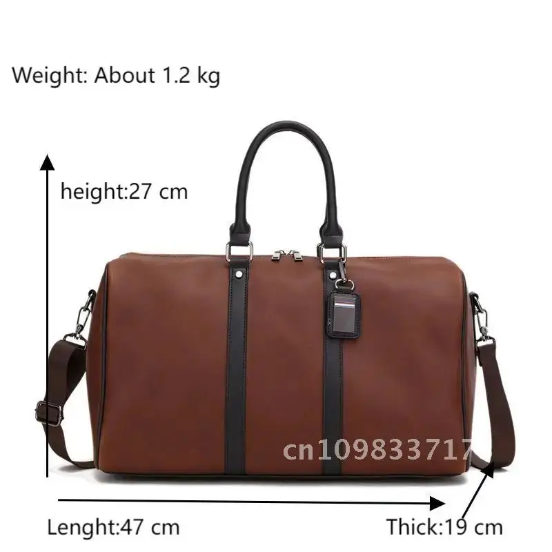 الرجال عادية جلدية كبيرة حقيبة كروسبودي رجل كبير الذكور قدرة السفر مريحة حمل عطلة نهاية الأسبوع على حقيبة حمل الحقائب القماش الخشن الأمتعة