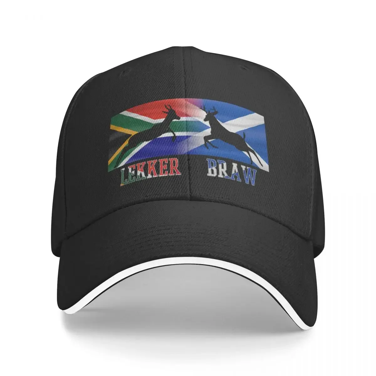 South Africa Scotland deer Lekker Braw (CLEAN) Baseball Cap Luxury Cap Sun Cap Female Men's