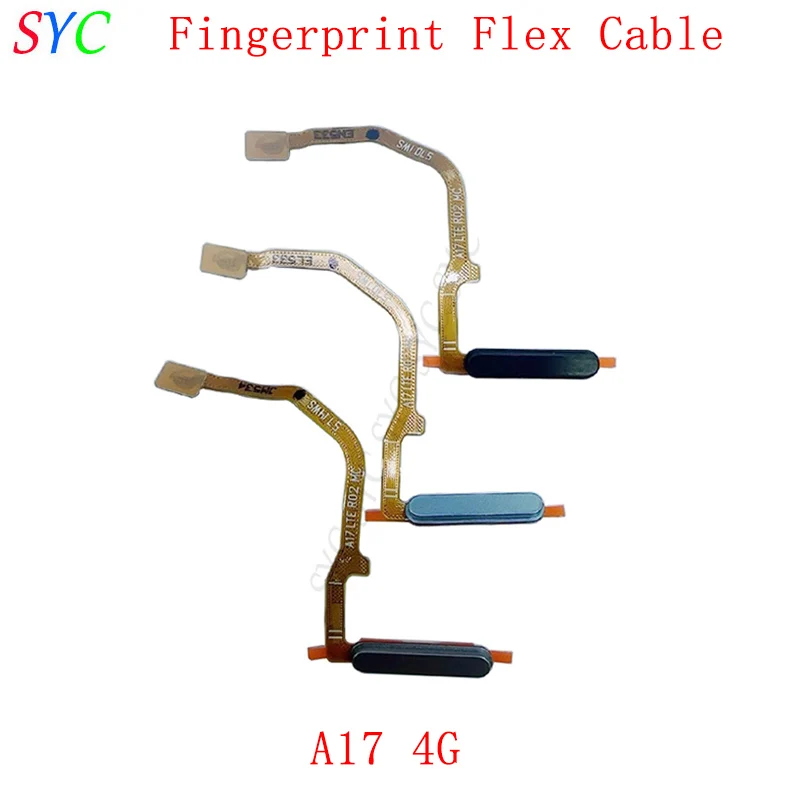 

Fingerprint Sensor Button Flex Cable For Samsung A17 4G A175 Touch Sensor Scanner Repair Parts
