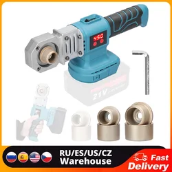 PPR Pipe Welding Machine, dispositivo de fusão de tubos de água sem fio, 20mm, 25mm, 30mm Cabeças de substituição, máquina fusível para bateria Makita