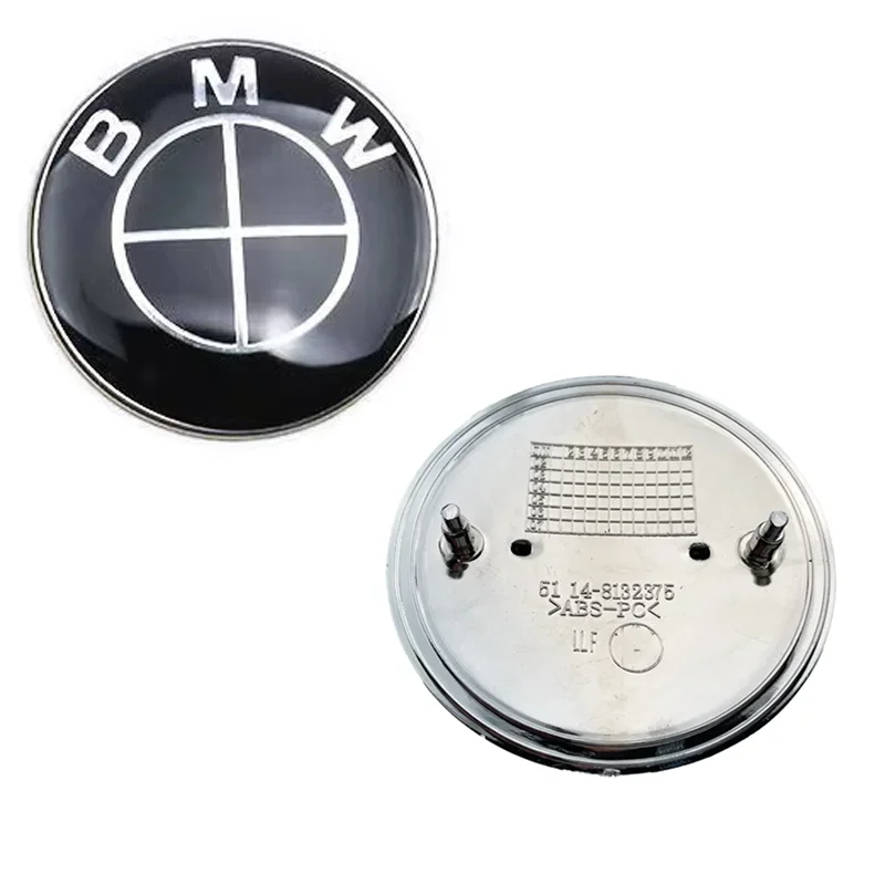 

82mm 74mm Front Hood Emblem Trunk Rear badge logo For BMW MIni E36 E39 E46 E60 E90 E90 F01 F10 F30 E93 G01 G20 G21 F15 X5 3