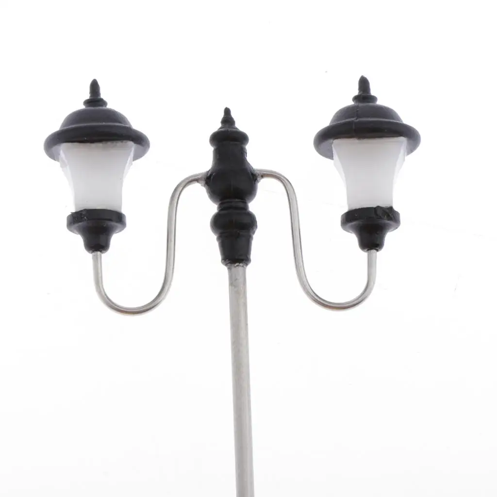 5 Pieces Model Railway Train Lamps Leds, Garden / Lawn / Miniatures Landscape Lighting Lamps Street Lgihts, Scale, 7cm 3V