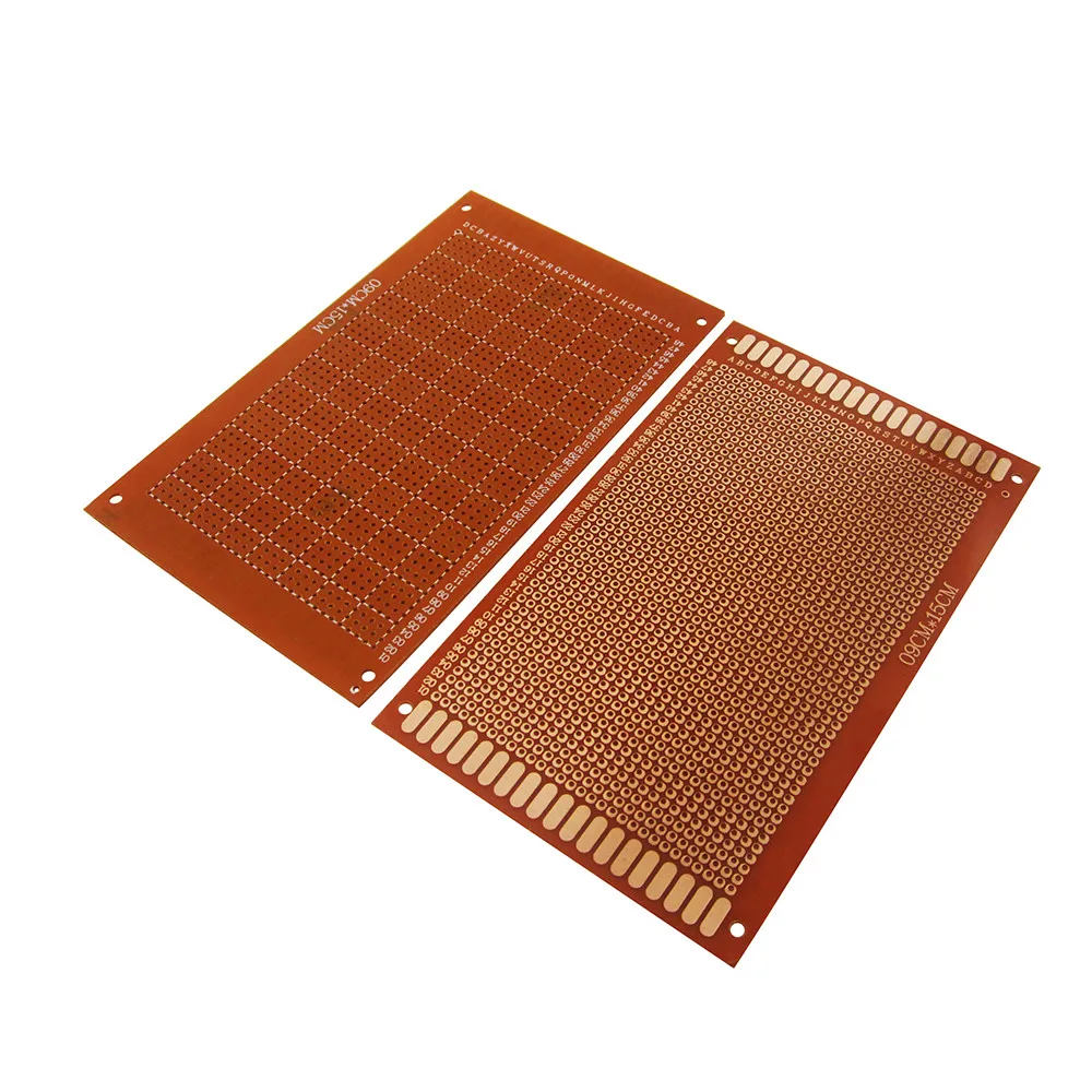 wholesale 5pcs 9x15cm PROTOTYPE 9*15cm Printed CIRCUIT PANEL SOLDER Universal PCB Board For DIY