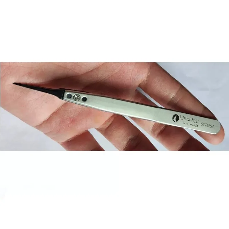 Laboratory research chip Microelectronic chip Lens clip, original imported ESD anti-static forceps tip
