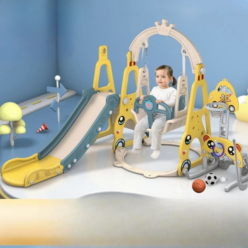 

Slide Swing Combination Slide Indoor Home Baby Amusement Park Small Multifunctional Toys