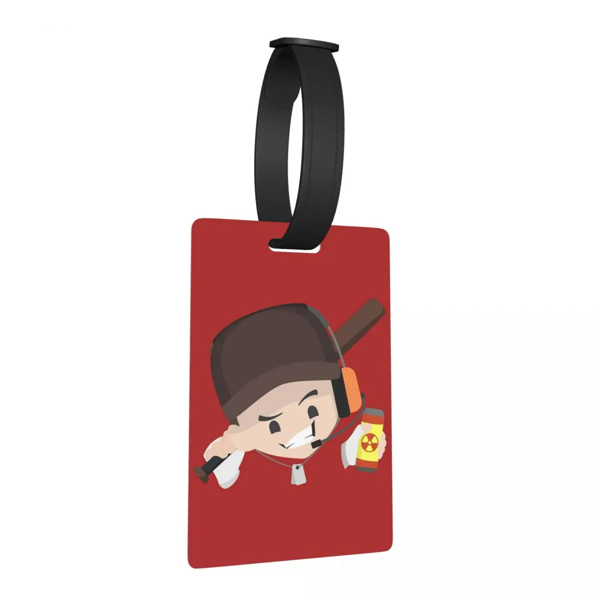 

Team Fortress Luggage Tags Suitcase Accessories Travel Fashion Baggage Boarding Tag Label Holder ID Name Address