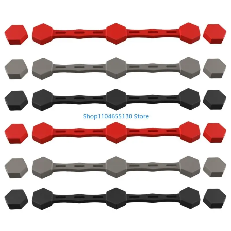 2 stks luchtfriteuten papieren clip set siliconen magnetische gespen keukengereedschap voor bakken