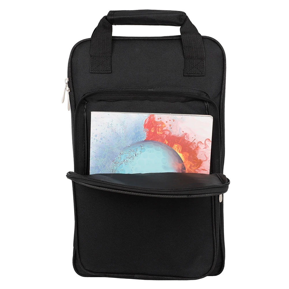 

Drum Stick Waterproof Bag Oxford Cloth Black Simple Carry Mallets Pouch Durable Storage Bag for Percussion Practice Performance