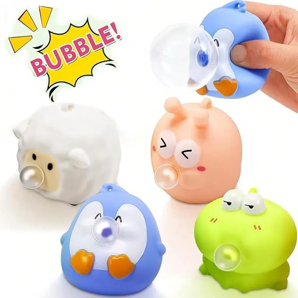 Creative Squishy Squeeze Bubble Desktop Ornament Pop Eye Slow Rebound Animals Fidget Home Decoration