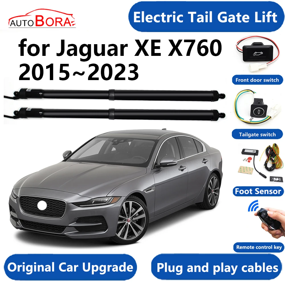 

AutoBora Car Electric Tail Gate Lift System Power Liftgate Kit Auto Automatic Tailgate Opener for Jaguar XE X760 2015~2023