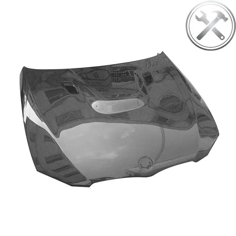 

Engine Hood Carbon Fiber Bonnet 3 Series E90 2009-2012 Upgrade Real Carbon Fiber Engine Cover Exterior Parts