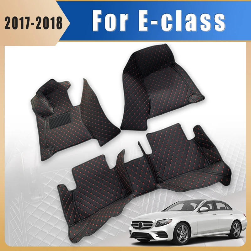 

Car Floor Mats For Mercedes Benz E-Class 2018 2017 Carpets Custom Auto Interior Accessories Foot Pads Covers Waterproof Product