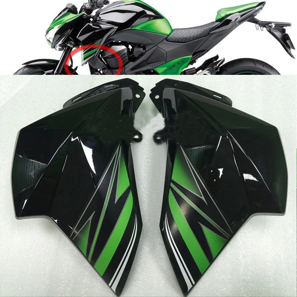 

Motorcycle Tank Side Panel Fairing Upper Cover Cowl Body Frame Protector For Kawasaki Z800 2013 2014 2015 2016 2017 Z 800 Parts