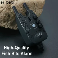 Hirisi Carp Fishing Bite Alarms with LED Light, Adjustable Volume, Tone, Sensitivity Fishing Bite Indicators B150