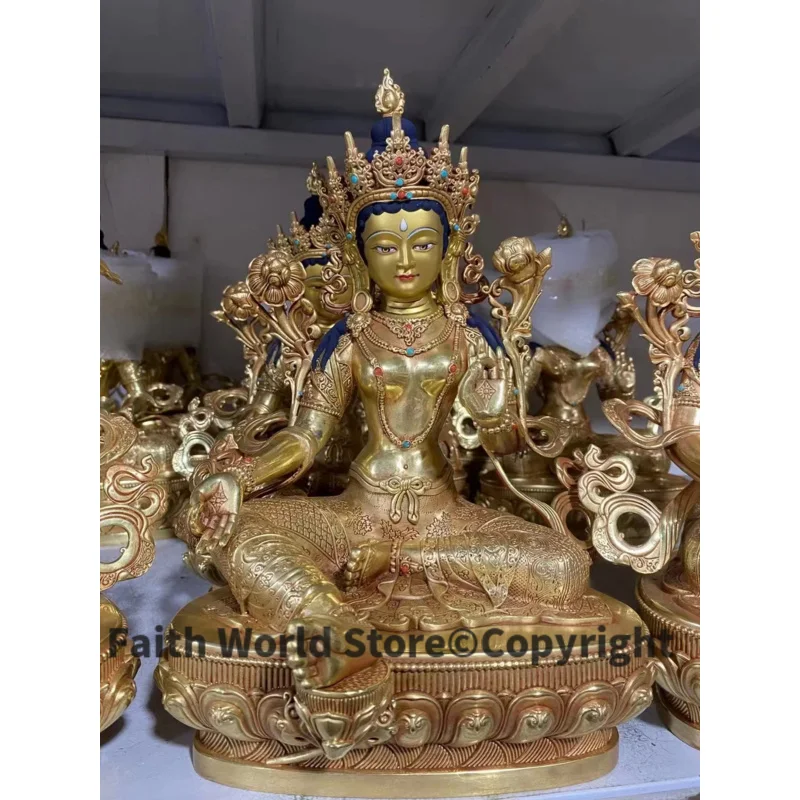 

12" Wholesale High grade Buddha statue home Temple altar best worship Guru Rinpoche Tara Amitabha Vajrasattva Medicine Buddha