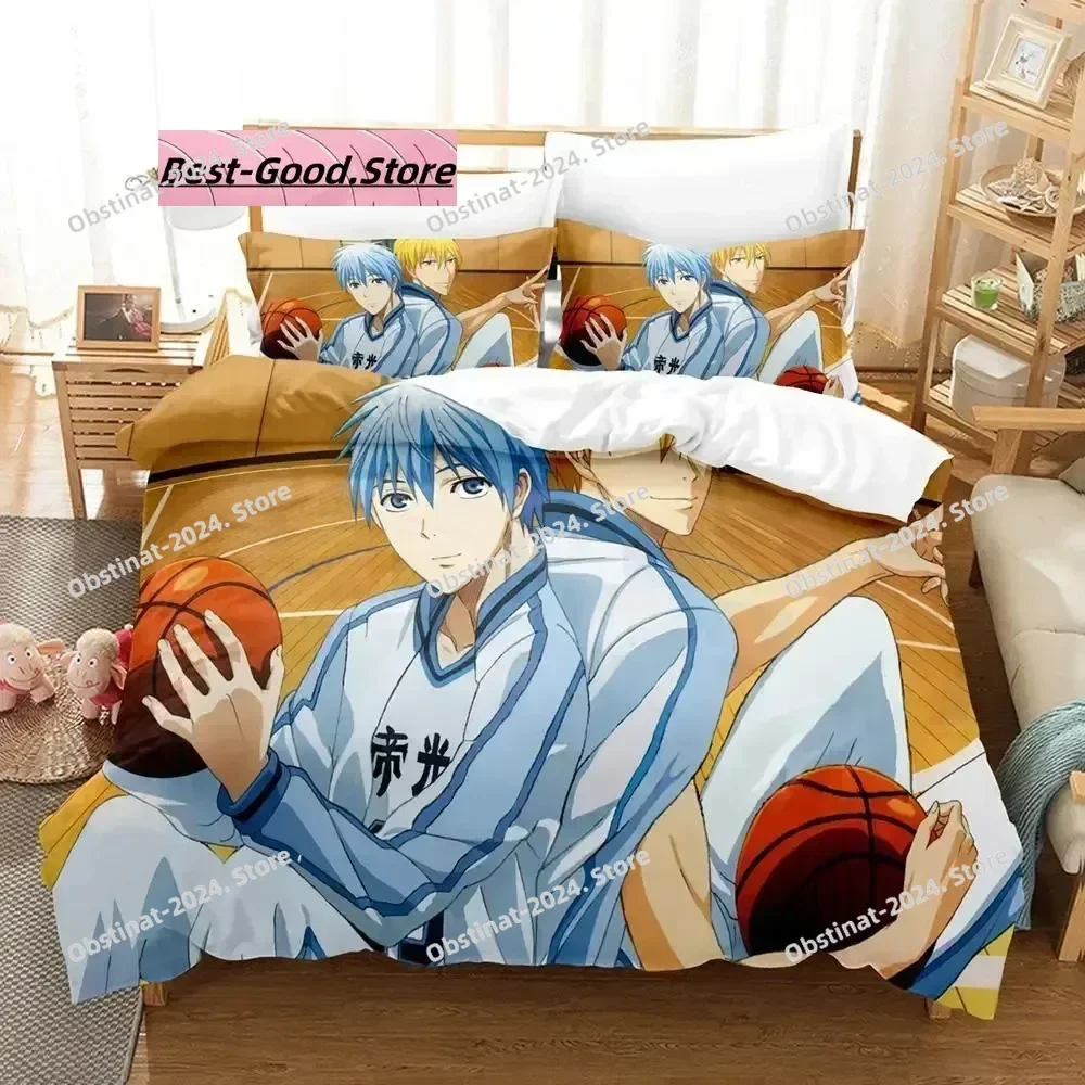 

Kuroko's Basketball Bedding Set Single Twin Full Queen King Size Bed Set Aldult Kid Bedroom Duvetcover Sets 3D Print Anime 2022