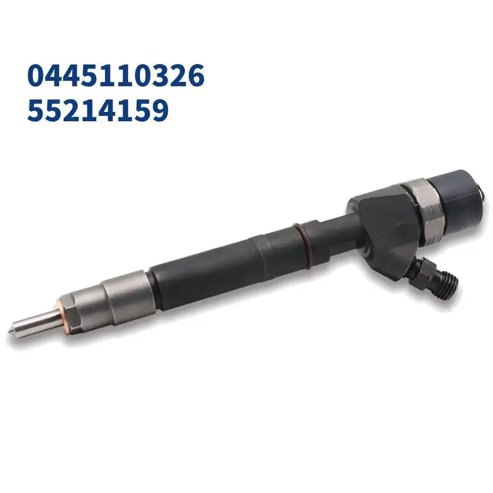 Boquilla de inyección de inyector de combustible diésel 0445110326   Inyectores de combustible 55214159   Para Chevrolet Aveo Opel Corsa Astra Meriva 1.3 CDTi