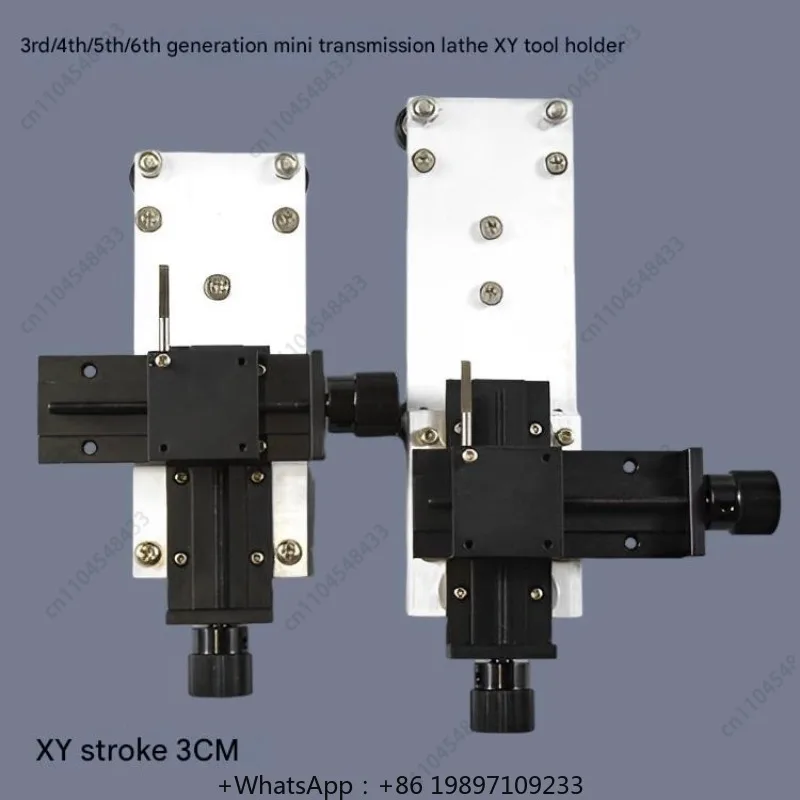 

3/4/5/6th Generation Mini Bed Drive Lathe XY Tool Holder Bottom Pulley 60 and 80 Tracks Using Tungsten Steel Knives