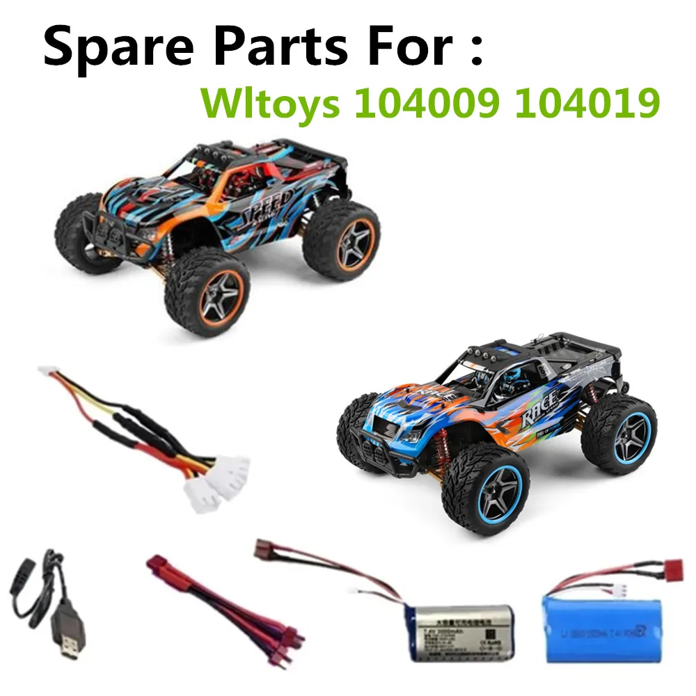 

WLtoys 104009 RC автомобильные запасные части Аккумулятор 7,4 В 1500 мАч/3000 мАч/3 в 1 линия подходит для: 104019