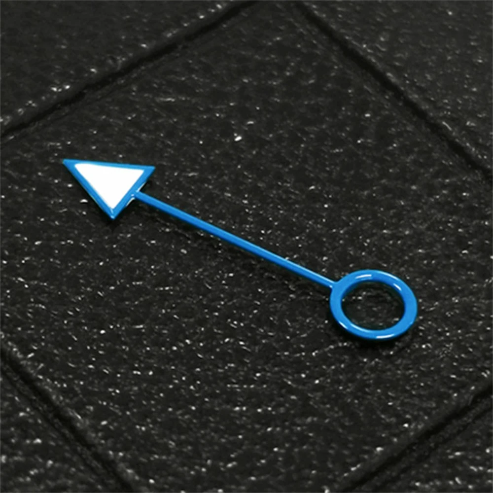 Lancette dell'orologio GMT lunpenous verdi da 12.5mm per accessori per orologi con puntatore Gmt modificato con movimento NH34