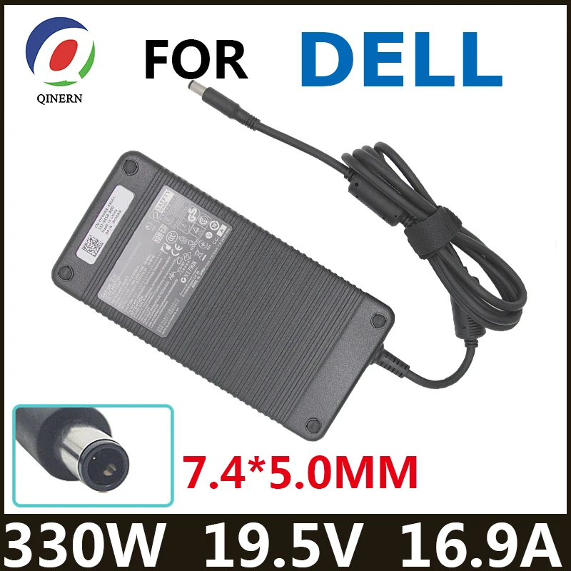 330W Charger 19.5V 16.9A 7.4*5.0mm ADP-330AB D Laptop Adapter for Dell Alienware M18X R1 R2 R3 17 R1 R4 R5 X51 R2 R3 Y90RR power