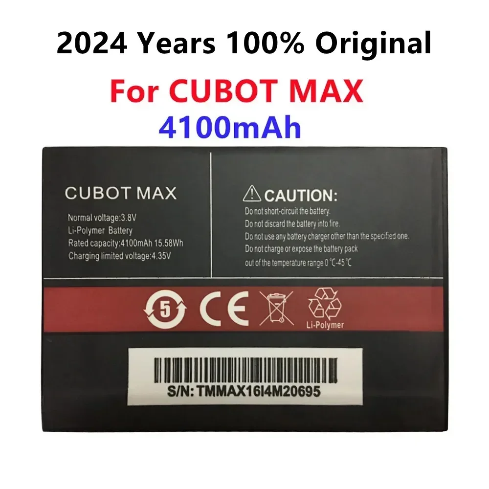 

100% New CUBOT MAX Battery 4100mAh Replacement Backup Battery For CUBOT MAX Cell Phone In Stock