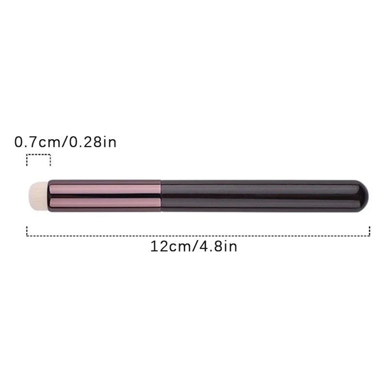 1Pcs Multi Purpose Concealer Brush Lip Brush Matte Lipstick Smudge Brush Concealer Eyeshadow Brush Mini Concealer Brush