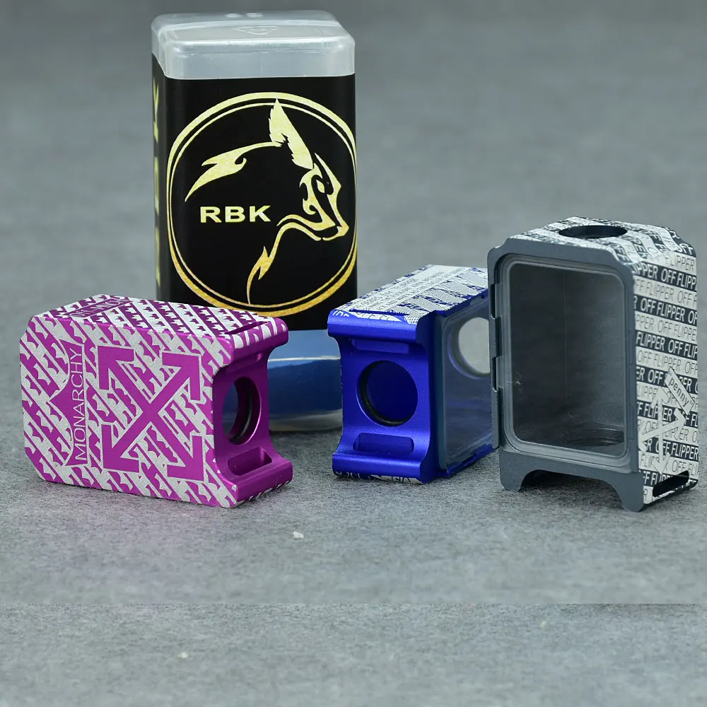 Wolfcoolvape monarchy Boro ถัง VAPE Boro ถังอะลูมิเนียมสำหรับ sxk bb/billet AIO BOX ชุด MOD