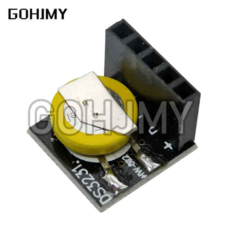 DS3231 Echtzeituhrmodul für Arduino 3,3 V/5 V mit Batterie für Raspberry Pi