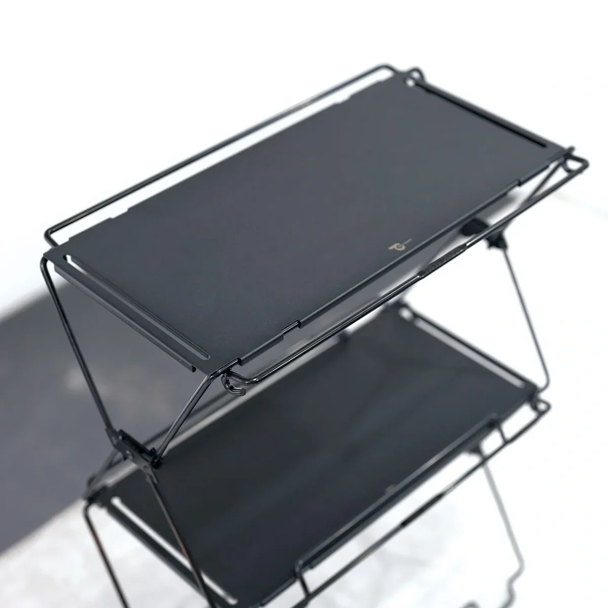 Tavolo da esterno in acciaio inossidabile Bla Combinazione multipla di stoccaggio elfo TokYo Crts YaiMountain Scrivania pieghevole