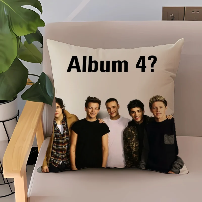 Cushion Cover 45 × 45 One Direction Cushions Home Decor Decorative Pillow Covers for Sofa Pillow Cover Pillowcase 45*45 Pillows