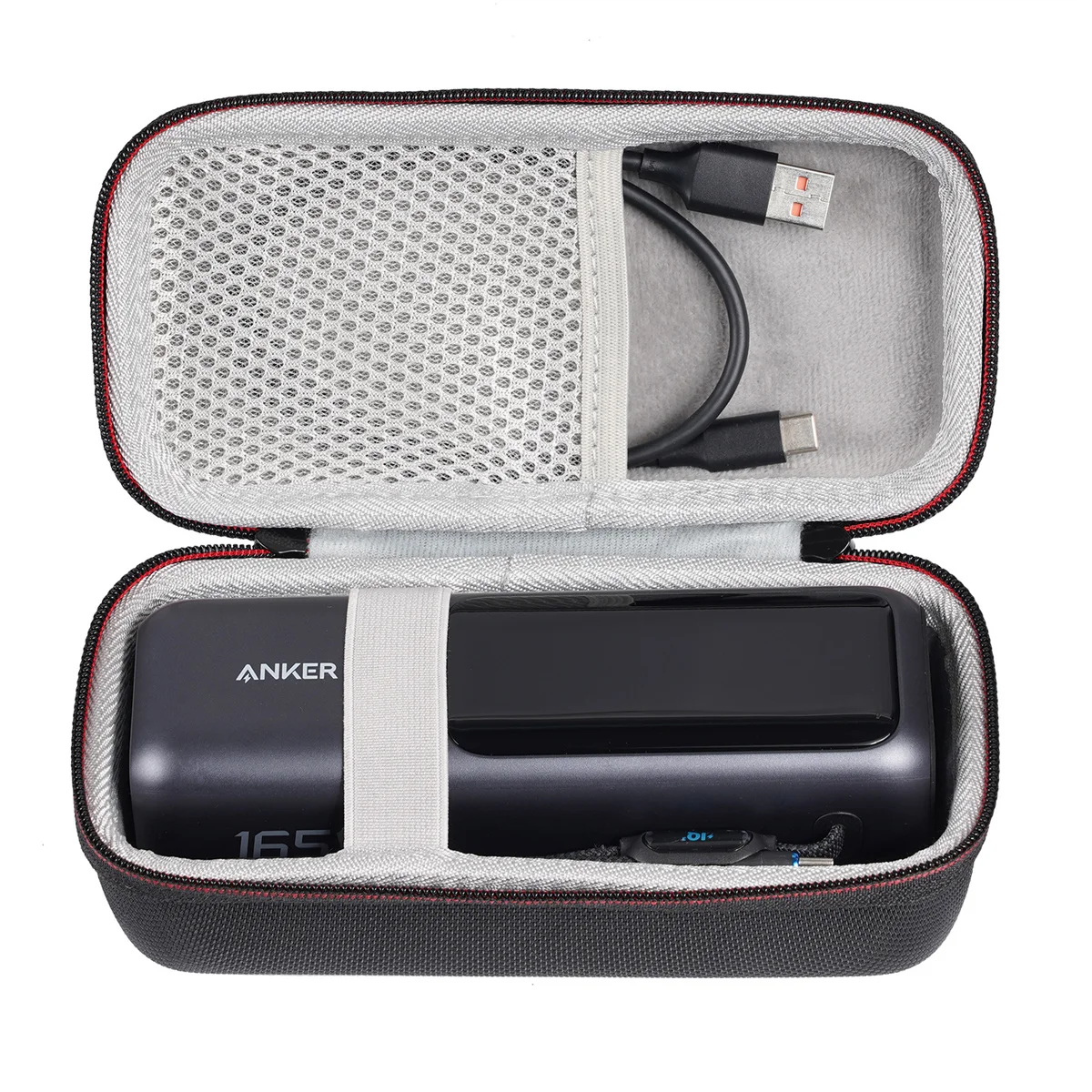 

Жесткий чехол с ремешком на руку, 25000 мАч, чехол для хранения Power Bank, сумка для ноутбука Anker Zolo, внешний аккумулятор 165 Вт