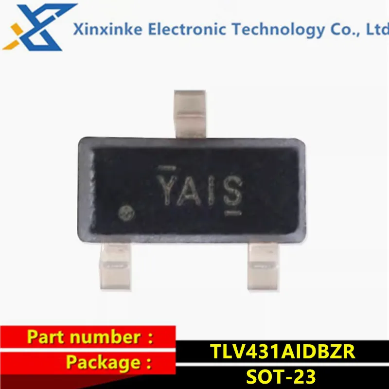 

20PCS TLV431AIDBZR SOT-23-3 Mark:YAIS Voltage References Lo Vtg Adj Precision Shunt Regulator Power Management ICs Brand New