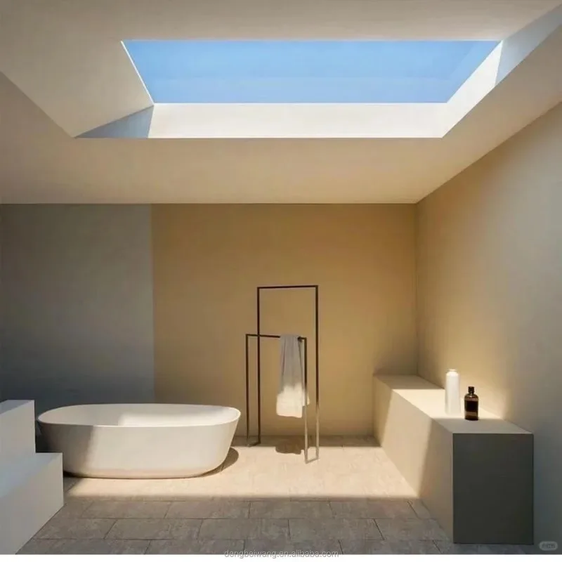 Daylight Smart Sunlight Adjustable Transparent Panel Home Design Ecosystem Ceiling Installation Artificial Blue Sky Skylight