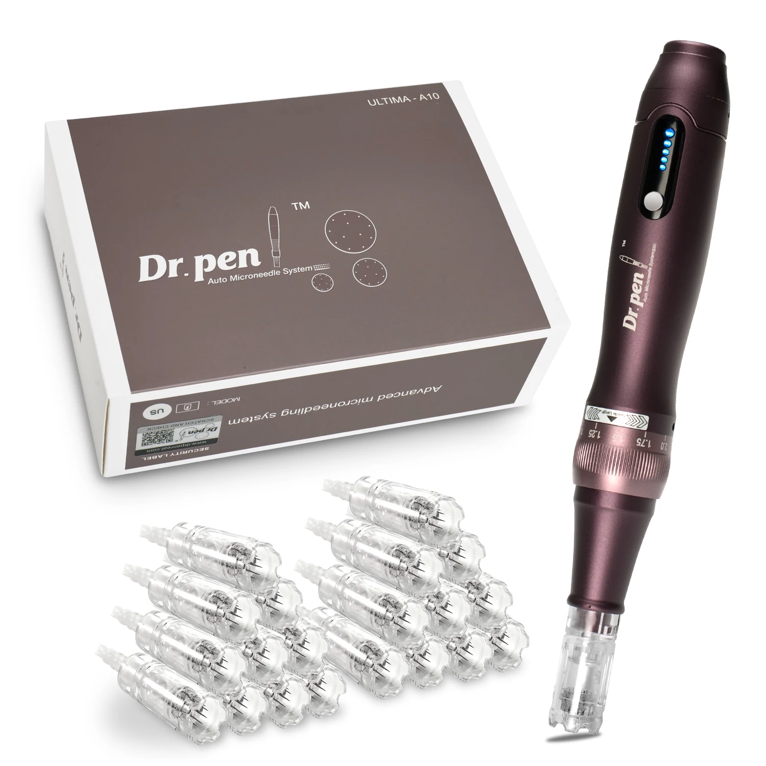 dr-pen-a10-con-22-cartuchos-kit-inalambrico-de-cuidado-de-la-piel-con-microagujas-maquina-de-belleza-con-longitud-de-aguja-de-025-mm