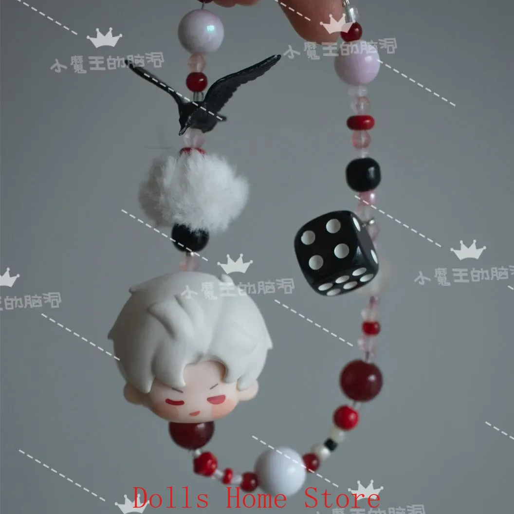 

Love and Deepspace Sylus Cosplay Anime Game Mobile bead hanging chain pendant keychain ornament birthday Gift