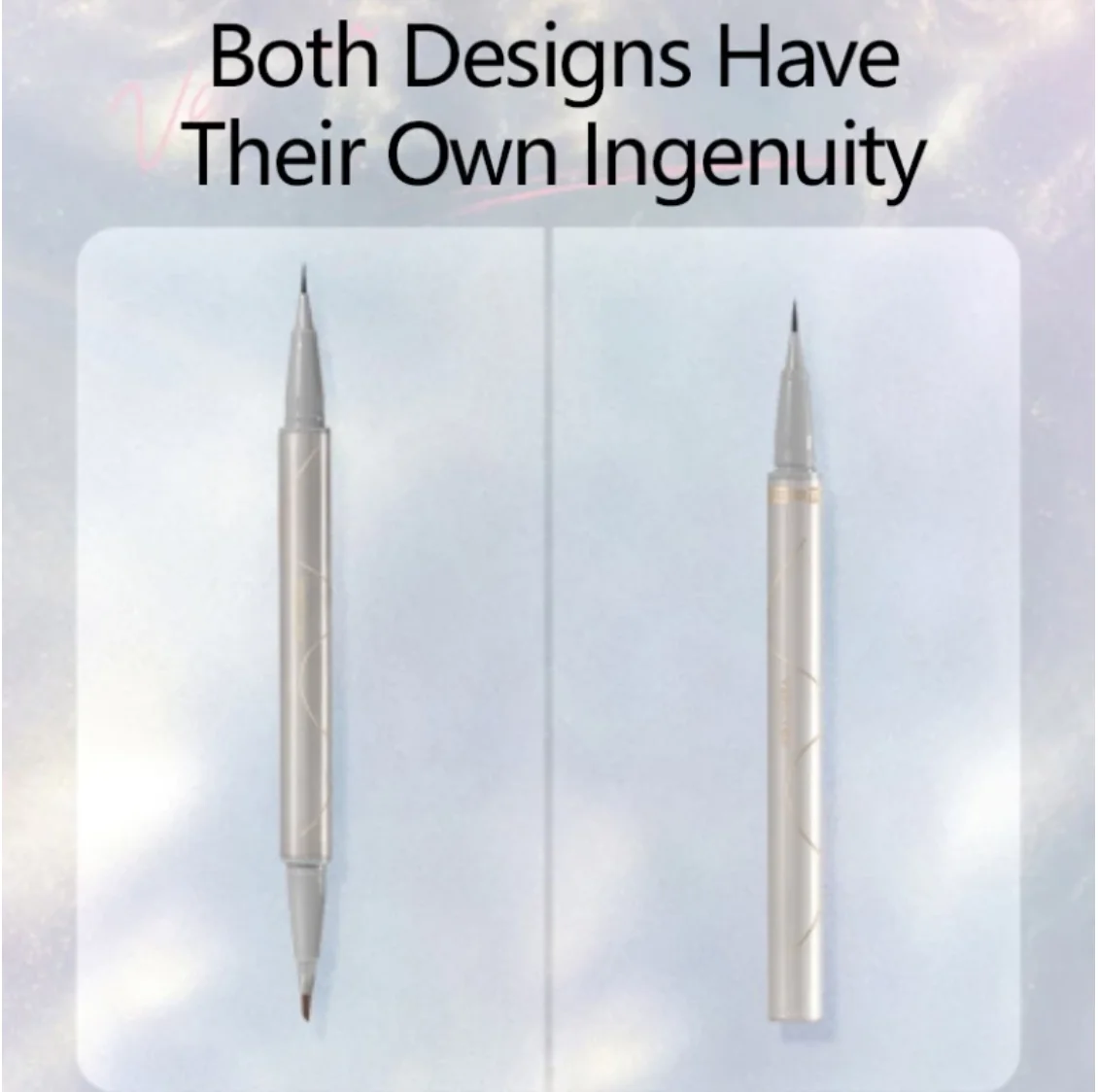 Lápis delineador líquido VEECCI com pincel ultrafino de longa duração à prova d'água cosméticos para maquiagem dos olhos