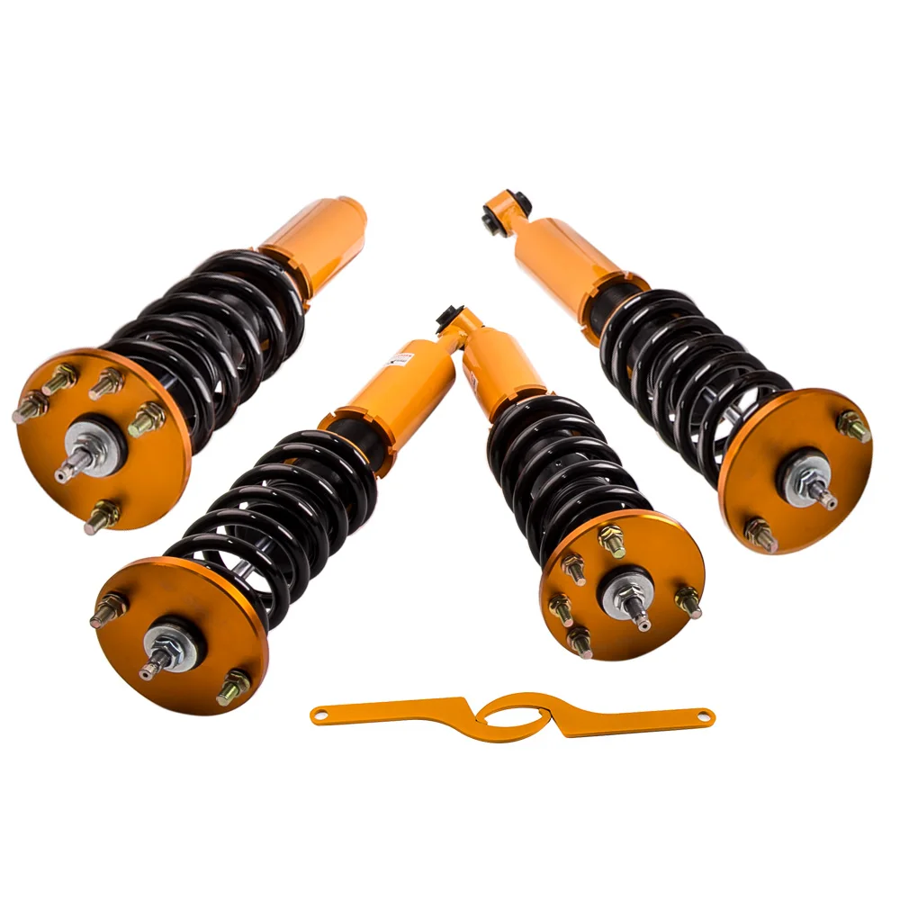 maXpeedingrods for Honda Accord VI MK6 Coilover Coil Spring Strut Shock Absorber Coilover Shocks  Suspension Kit