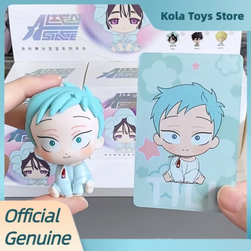 本物のエイリアンステージベビーシリーズブラインドボックスフィギュアかわいいミジスアティルイワンルカヒョナPVCモデルボックスおもちゃミステリーボックスコレクションギフト