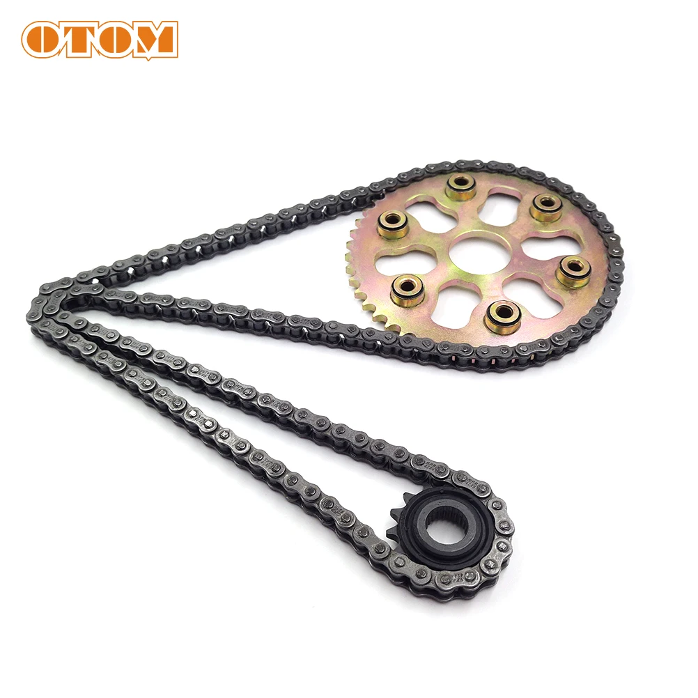 OTOM For Yamaha XG250 XG 250 TRICKER Motorcycle Parts 428 Rear Chain Plate 45T 48T 50T Driven Front Sprocket 15T 428H-132 Links