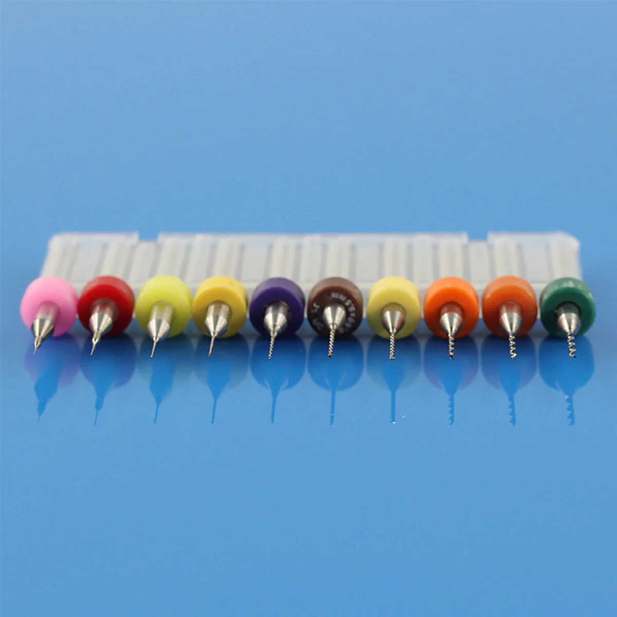 

10pcs Drill Bits Set 0.3-1.2Mm Carbide Pcb Router For Cnc Engraving Jewelry Wood Metal Fiberglass Tools Accessories