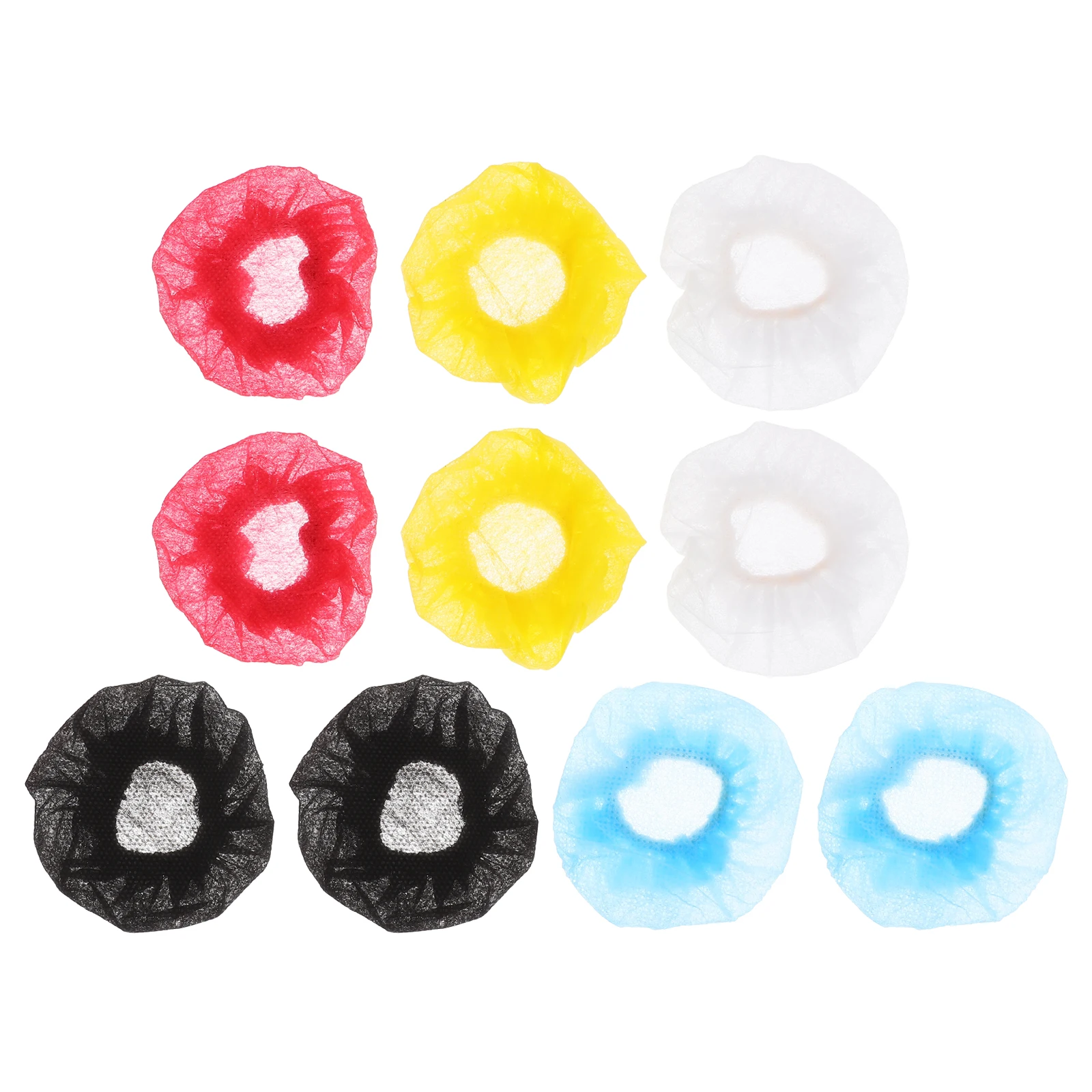 

100pcs Microphone Covers Disposable Non Woven For KTV Recording Studio Karaoke Mic Windscreen Protector Replacement