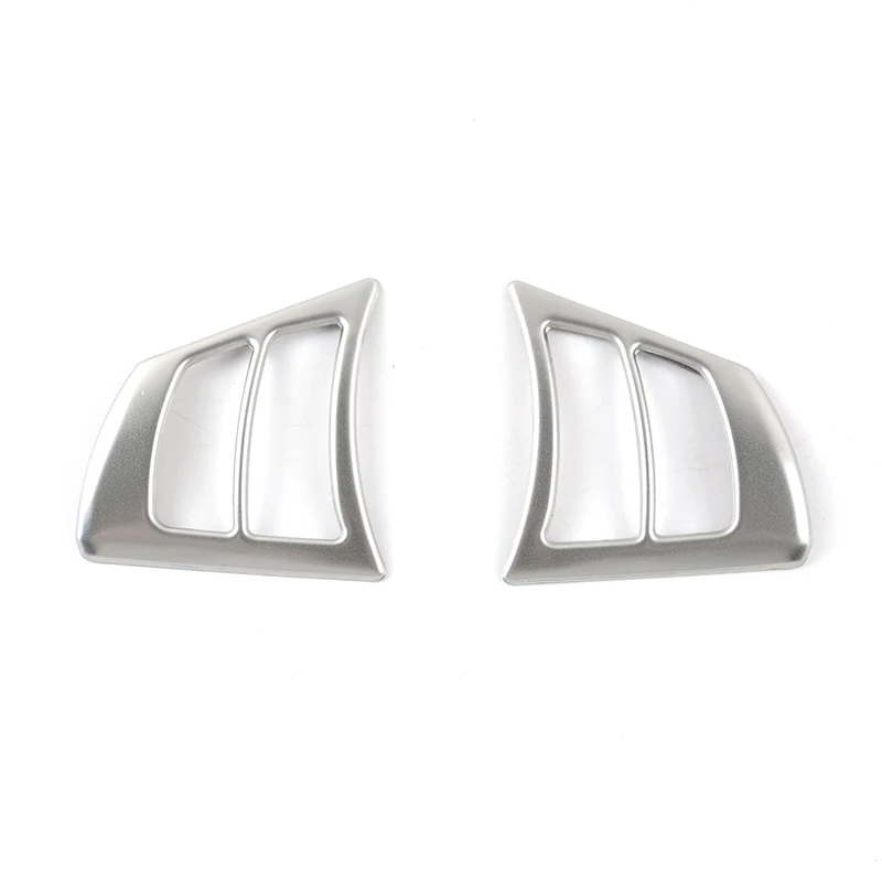 Car Styling Steering Wheel Frame Decoration Cover Trim For BMW X5 X6 E70 E71 Stainless Steel Automotive Interior Accessories