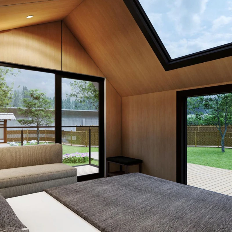 ti- Style Red Hotel Resort Space Capsule Aluminum Mobile Plate Capsule Made Sandwich Panel-Network Red Capsule Manufacturers%